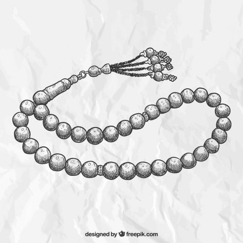 Pearl Necklace Drawing, Pearl Drawing, Necklace Drawing, Technical Drawings, Hand Drawn Illustration, Drawn Illustration, Drawing Easy, Necklace Pearl, Vector Hand