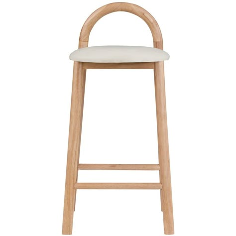 Latitude Run® 27'' Counter Stool & Reviews - Wayfair Canada White Counter Stools, Maple Bars, Bar Stool Wood, Counter Stools With Backs, Oak Bar Stools, Counter Stools Backless, Bar Stools Kitchen Island, Modern Counter Stools, Wood Counter Stools