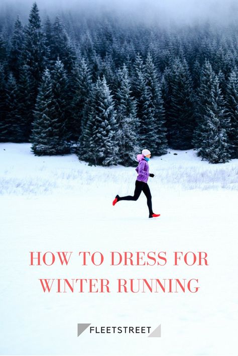 How to dress for winter running. You can keep training through the cold weather, if you properly dress for it. Here’s what to wear and how to layer for your winter runs. Cold Weather Running Outfit, What To Wear For Winter, Running With Stroller, Dress For Winter, Jogging Outfit, Running In Cold Weather, Winter Running, Winter Walk, Bad Weather