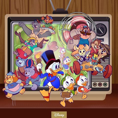 It's the 29th Anniversary of The Disney Afternoon! | Disney | Know Your Meme Disney Afternoon, Goof Troop, Pocket Princesses, Darkwing Duck, Disney Duck, Disney Artists, Duck Tales, Mickey Mouse Cartoon, 90s Childhood