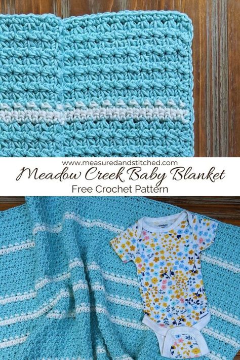 Free Crochet Baby Blanket Patterns, Trinity Stitch, Crochet Baby Blanket Patterns, Free Baby Blanket Patterns, Crochet Baby Items, Baby Blanket Patterns, Stitch Blanket, Handmade Baby Blankets, Crochet For Babies