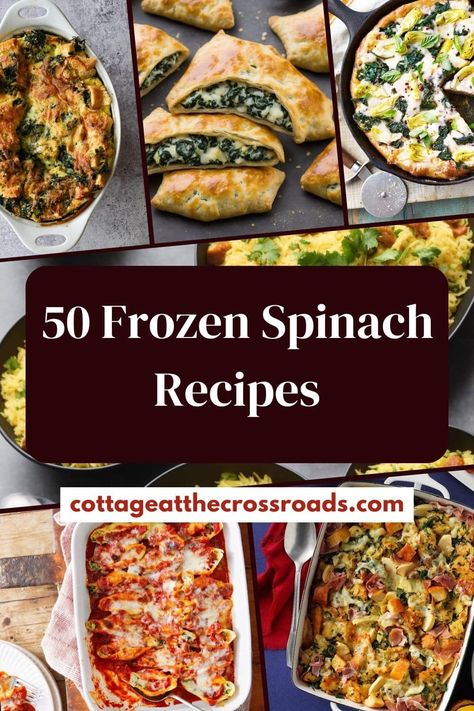 Frozen Spinach Recipes Sides Simple, What Can I Make With Frozen Spinach, Recipes Using Frozen Chopped Spinach, Spinach Frozen Recipes, Frozen Spinach Recipes Dinner Ideas, Frozen Chopped Spinach Recipes, Frozen Spinach Recipes Healthy, Can Spinach Recipes, Recipes Using Frozen Spinach