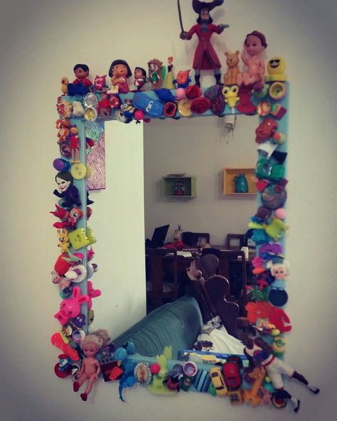 Body Mirror, Art Plastique, Diy Home Decor, Kids Room, Home Diy, For Kids, Mirror, Toys, Frame