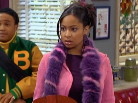 That's So Raven Aesthetic, Raven Symone 2000s, Raven Outfits, Channel Outfits, So Raven, Raven Symone, 90s 2000s Fashion, That's So Raven, Fran Fine