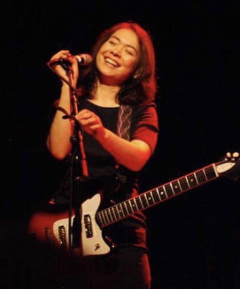 — #mitski #concert #smiling ♡ The Words, A Woman, Guitar, I Love, Concert