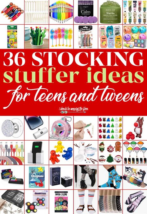 Stocking Stuffers For 12 Year Girl, Teen Girl Stocking Stuffer Ideas, Stocking Stuffers For Teens Girls Ideas, Stocking Stuffers Teen Girl, Teen Girl Stocking Stuffers 2023, Stocking Stuffer Ideas For Kids, Cute Stocking Stuffers For Teens, Practical Stocking Stuffers, Christmas Stocking Stuffers For Teens