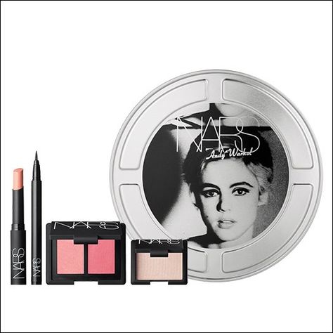 Edie Set: NARS Andy Warhol $75.00 Nail Polish Jewelry, Mac Lipsticks, My Makeup Bag, Makeup Sets, Makeup Set, Make Me Up, Makeup Eyeliner, Nude Pink, Peachy Pink