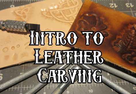 Diy Leather Engraving, Diy Leather Tools, Diy Leather Working, Handmade Leather Work, Custom Leather Work, Leather Tutorial, Leather Working Patterns, Leather Working Tools, Diy Leather Projects