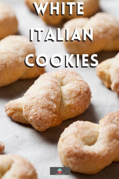 White Italian Cookies, S Cookies Italian Recipe, Anise Italian Cookies, Italian White Cookies, Wine Cookies Italian, Italian Breakfast Cookies, Italian Sugar Cookies, Italian Cookie Recipe, Cookies Italian