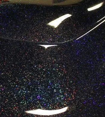 Sparkly Black Car Wrap, Black Car Paint, Holographic Car, Holographic Paint, Car Paint Colors, Glitter Car, Car Paint Jobs, Black Holographic, Auto Paint