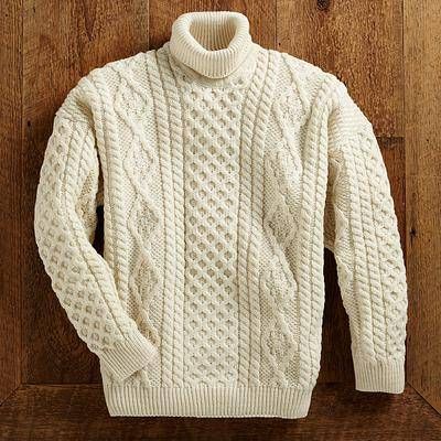 Ireland Country, Knitting For Men, Sweater Outfits Men, Mens Knit Sweater, Mens Turtleneck, Aran Sweater, Sweater Vests, Fisherman Sweater, Men's Sweaters