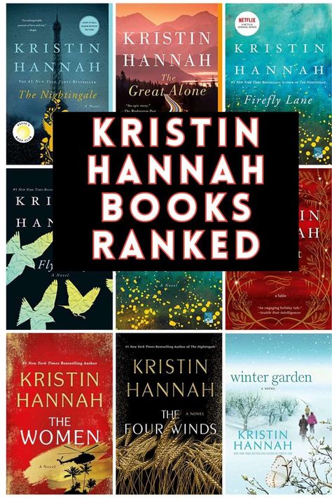 8 Best Kristin Hannah Books Ranked (+ Printable List) The Great Alone Book Club Ideas, Kristin Hannah Books, Book Club Crafts, Books 2025, The Great Alone, Reading Hobby, Book Club Recommendations, Amish Books, The Four Winds