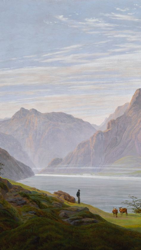 by Casper David Friedrich David Casper Friedrich, Caspar Friedrich Paintings, David Caspar Friedrich, German Romanticism Art, Casper David Friedrich Paintings, Casper Friedrich, Romanticism Movement, Casper David Friedrich, Caspar David Friedrich Paintings