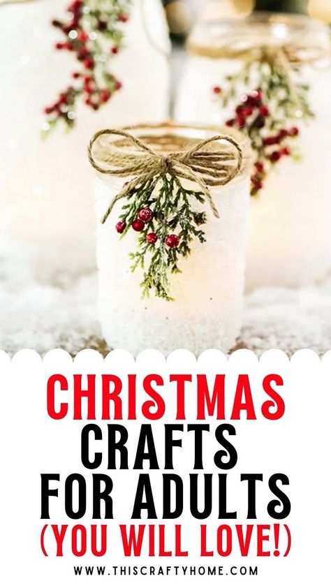 Diy Rustic Christmas Decorations, Diy Decor On A Budget, Diy Rustic Christmas, Rustic Christmas Crafts, Cheap Christmas Crafts, Rustic Christmas Decorations, Christmas Pillows Diy, Diy Christmas Table, Farmhouse Christmas Ornaments