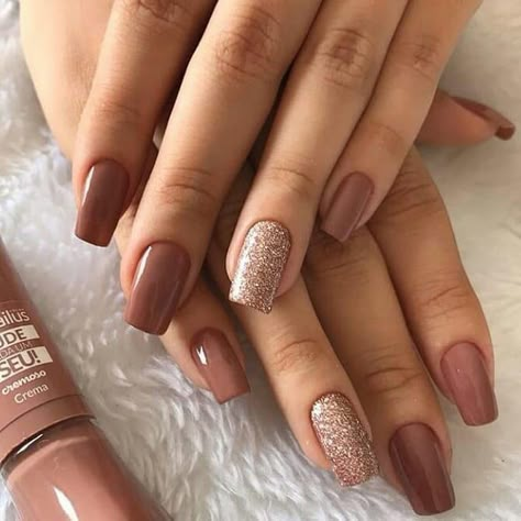 Simple Gel Nails, Blush Nails, Cute Gel Nails, Thanksgiving Nails, Brown Fall, Nails 2021, Short Acrylic Nails Designs, Street Nails, Bridal Nails