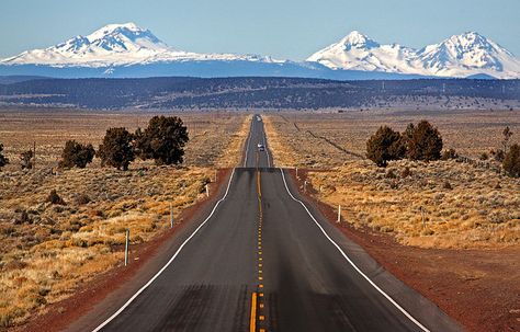 High Desert Highway 20 by James T McArdle, via Flickr Newport Oregon, Desert Highway, Oregon Hikes, Painted Hills, Eastern Oregon, Oregon Washington, Chrysler Building, Cascade Mountains, High Desert