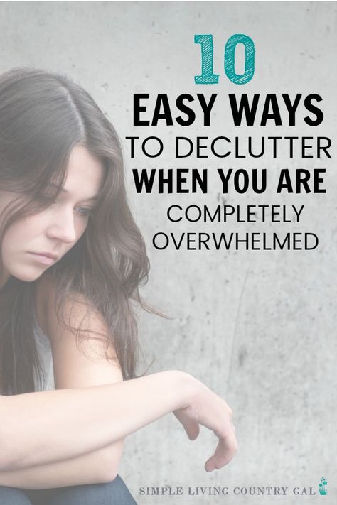 Overwhelmed by all the stuff scattered about your home? Learn my top tips for removing the clutter when you are overwhelmed and get your home and your life back under control! #clutter #clutterfree #declutter #declutterandorganize #organize  via @SLcountrygal Decluttering Motivation, Clutter Help, Declutter Organization, Clean Clutter, Start Decluttering, Clutter Solutions, Clutter Control, Clean Your House, Group Counseling