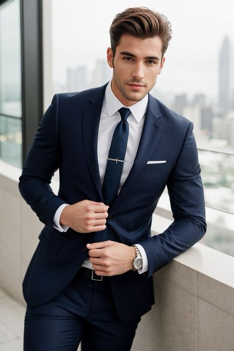 Men Royal Tuxedo Most Trendy Fashioned of Men Fashion Outfits https://youtu.be/gahLGI2wrpg Royal Tuxedo, Pose Pengantin, Law Aesthetic, Best Suits For Men, Men Fashion Outfits, Stylish Mens Suits, Blazer Outfits Men, Blue Suit Men, Classy Suits