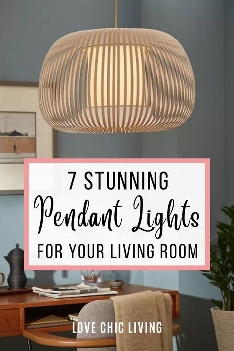 This week I'm featuring an amazing range of modern pendant light ideas for your home. Your next home renovation will look amazing topped off with a beautiful pendant light over the kitchen island, or hanging light in the hallway! Elegant, industrial and rustic—these stunning pendant lights look amazing in a wide variety of home styles. Here are 7 Modern Pendant Lights for your inspiration - have fun redecorating!