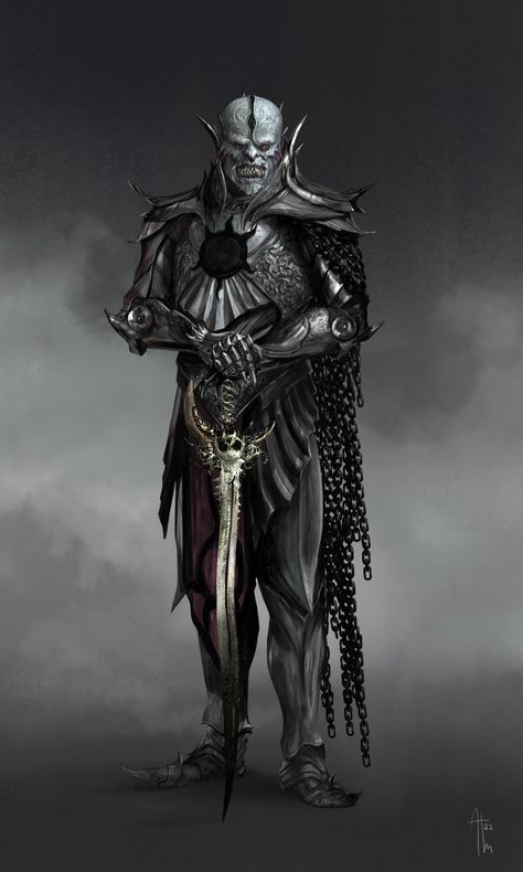 Evil Alien Concept Art, Nova Space, Gothic Setting, Vampire Lord, Fantasy Wizard, Vampire Stories, Creature Artwork, Vampire Art, Dnd Art