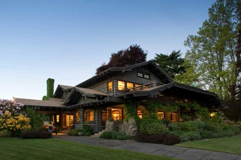 Craftsman Style Interior, Craftsman Exteriors, Oregon Style, Craftsman Houses, Oregon House, Craftsman Homes, Craftsman Exterior, Arts And Crafts House, American Craftsman