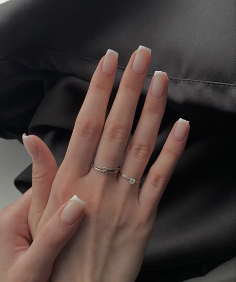 Kiley Jenner Nails, Short Finger Nails, Feather Nails, No Chip Nails, Punk Nails, Subtle Nails, Simple Gel Nails, Casual Nails, Work Nails