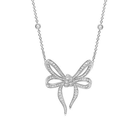 Luxury Fine Diamond Necklaces by VanLeles London — Vanleles Butterfly Jewellery, Pendant Earring Set, Dancing Diamond, Bow Pendant, Diamond Bows, Necklaces Silver, Bow Necklace, Pendant Earring, Antique Pendant