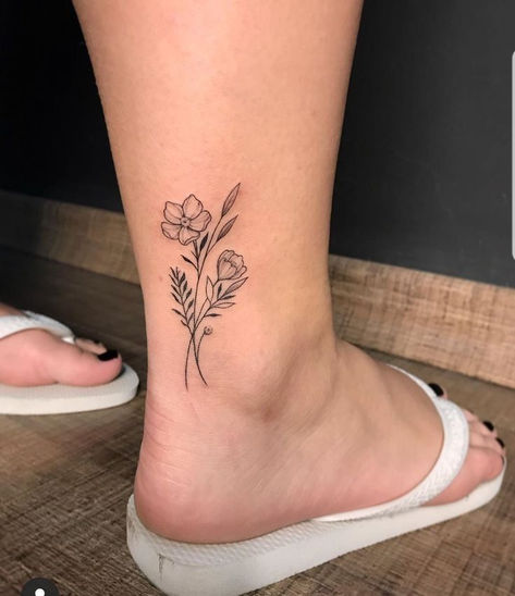 390f6006-b7c4-4f9b-84d8-361a0e1f6cf3 Back Of Ankle Tattoo, 16 Tattoo, Ankle Tattoo Designs, Ankle Tattoos For Women, Anklet Tattoos, Tattoo Hand, Classy Tattoos, Discreet Tattoos, Dainty Tattoos