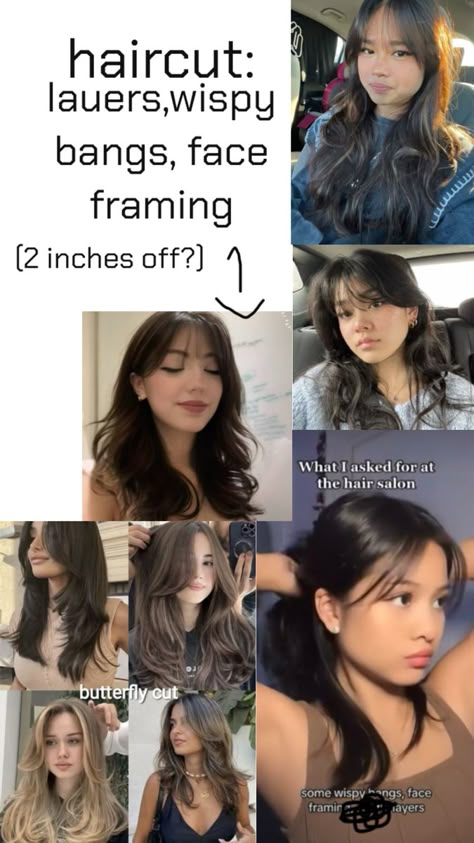 pee pee Bangs Wavy Hair, Layered Haircuts For Medium Hair, Hair Inspiration Long, Haircut Inspo, Hair Cut Ideas, Bangs With Medium Hair, Wavy Haircuts, Hairstyles For Layered Hair, Hair Inspiration Short