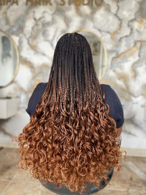 4 bundles used Spanish Curls Hairstyles, Guess Gal Twists Braids, Spanish Braids Hairstyles, Spanish Curl Braids, Spanish Braids, Spanish Curls, Goddess Curls, Hairstyles Kenya, Spanish Hair