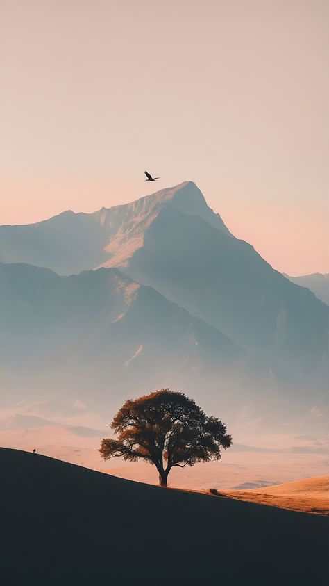 Mountain Aesthetic Wallpaper, Mountain Aesthetic, Landscape Photography Nature, Pretty Landscapes, Phone Wallpaper Images, Minimalist Wallpaper, Simple Wallpapers, Landscape Wallpaper, Nature Aesthetic