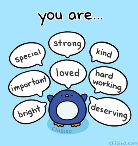 ♥♥♥ Jackie's Chibird Art♥♥♥ Cheerful Quotes, Cute Motivational Quotes, Cheer Up Quotes, Speech Bubbles, Cute Inspirational Quotes, Vie Motivation, Up Quotes, You Are Special, Cute Messages