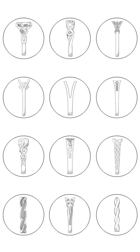 Ring Pattern Design, Ring Template Free Printable, Ring Designs Sketch, Ring Designs Drawing, Cad Jewelry Design, Customized Wedding Rings, Ring Sketch Design, Engagement Ring Drawing, Engagement Ring Sketch