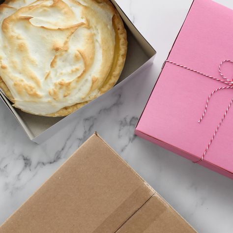 How to Ship or Send a Pie in the Mail | Paper Mart How To Package Pies To Sell, Types Of Pie, Pie Box, Good Pie, Bowling Party, Flaky Crust, Perfect Pies, Fancy Desserts, Homemade Pie