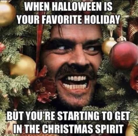 🎃🎄 #HalloweenEveryDay #yup #holidays #halloweenismyfavorite #christmaspirit Christmas Countdown Meme, Christmas Humor Hilarious, Merry Christmas Meme, Holiday Horror, Christmas Funnies, Anti Christmas, Scary Christmas, Christmas Horror, Halloween Memes