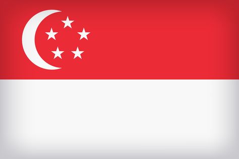 Singapore Flag Aesthetic, Nursing Basics, Flag Of Singapore, Riau Islands, Board Themes, Vision Board Themes, Singapore Flag, Singapore Garden, Air Force Patches