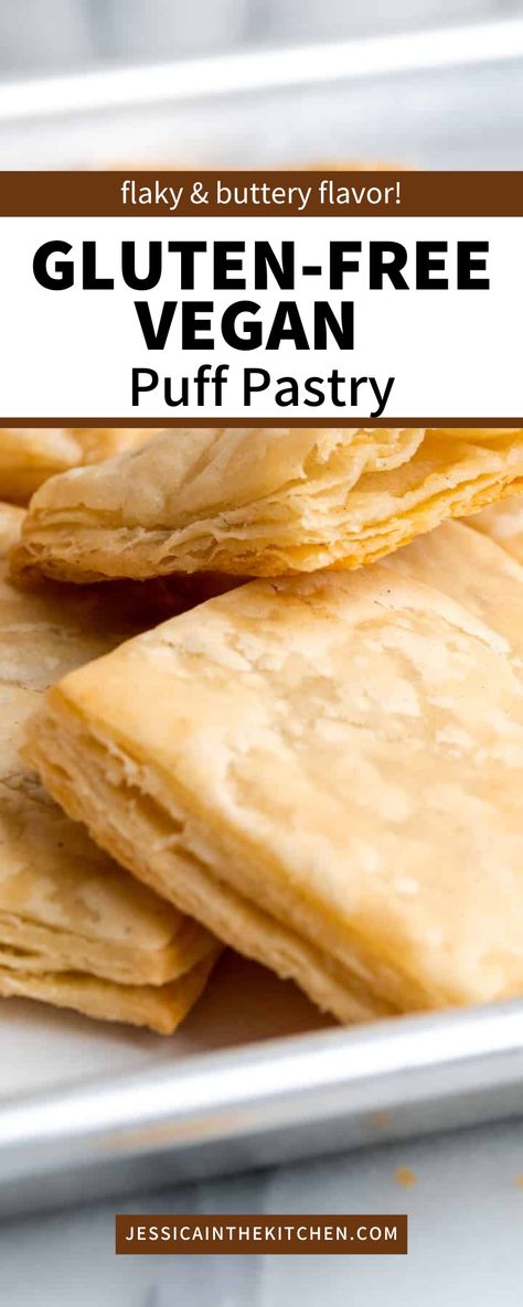 Make Puff Pastry Dough, Puff Pastry Dough Recipe, Gluten Free Pastry Dough, Vegan Puff Pastry, Make Puff Pastry, Pastry Dough Recipe, Gluten Free Dough, Gluten Free Puff Pastry, Vegan Pastries