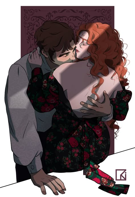 Bridgerton Fanart, Penelope And Colin, Colin And Penelope, Colin Bridgerton, The Bridgertons, Penelope Featherington, Cute Couple Art, Romantic Art, Cute Art Styles