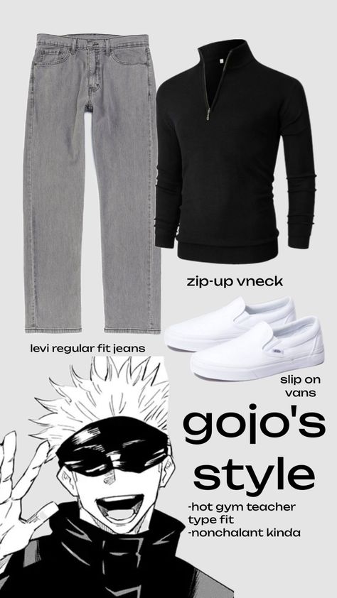 gojo #outfitinspo Guys Fashion Casual, Mens Smart Casual Outfits, Classy Outfits Men, Smart Casual Men, Mens Trendy Outfits, Anime Inspired Outfits, Mens Casual Dress Outfits, Men Stylish Dress, Guys Clothing Styles