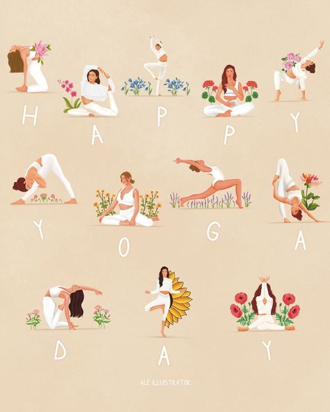 Yoga wall art