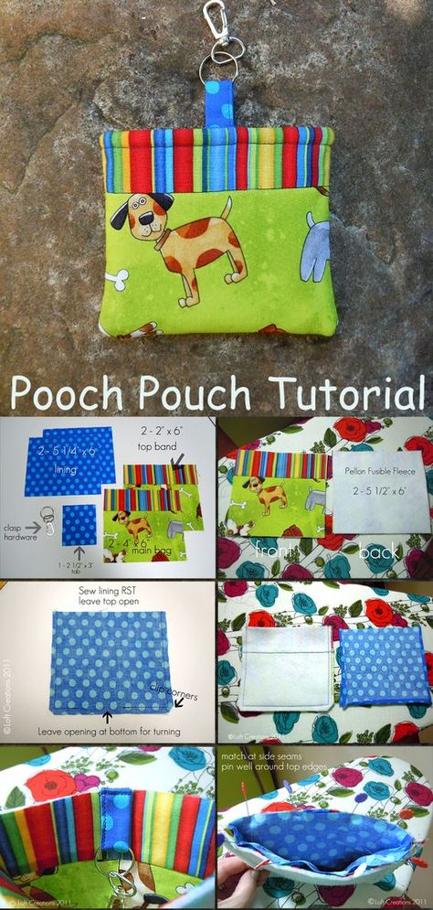 Poop Bag Holder Diy, Unique Sewing Patterns, Dog Sewing Patterns, Dog Sewing, Dog Treat Bag, Dog Treat Pouch, Dog Poop Bag Holder, Pouch Diy, Dog Training Treats