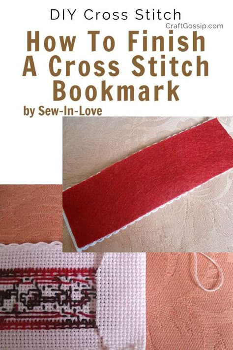 Bookmark Finishing Tips – Cross-Stitch #crossstitchpatterns #cross-stitchpatterns #freecrossstitchpatterns  #crossstitchcharts #howtofinishabookmarkcross stitch How To Finish Cross Stitch Bookmark, Cross Stitch Bookmark Backing, Cross Stitch Designs Bookmarks, Diy Cross Stitch Bookmark, Free Cross Stitch Patterns Bookmark, Cute Cross Stitch Bookmarks, How To Finish A Cross Stitch Bookmark, Cross Stitch Miniatures, Cross Stitched Bookmarks