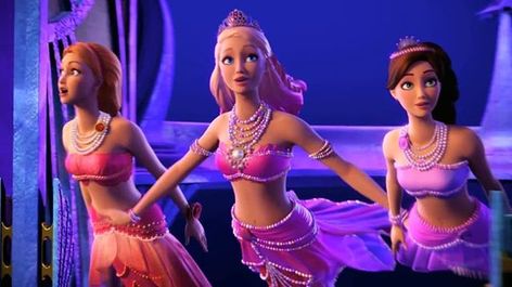 Early 2000s Barbie, Barbie Pearl Princess, Barbie Journal, Mermaid Kingdom, Og Barbie, Barbie Old, Barbie Icon, Animated Outfits, Barbie Aesthetics