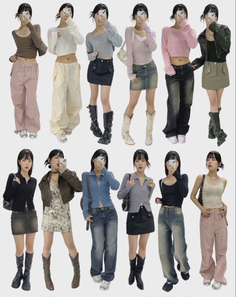 Asian Inspo Outfit, Acubi Y2k Fashion Outfit, Cute Acubi Fashion, Acubi Fits Aesthetic, Acubicore Outfits, Minimalist Y2k Outfits, Acubi Fashion Summer Outfit, Spring Outfits Acubi, August D Outfit Inspired