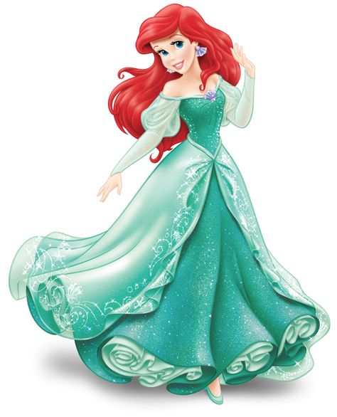 Ariel/Gallery - Disney Wiki Princes Drawing, Princesa Ariel Disney, Green Princess, Ariel Disney, All Disney Princesses, Disney Princess Birthday, Images Disney, Cinderella Disney, Disney Princess Images