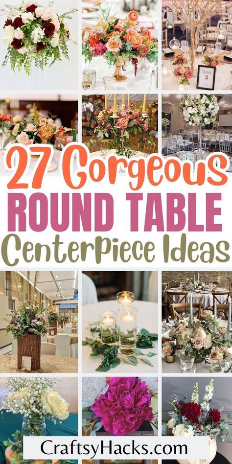 Rustic table centerpieces