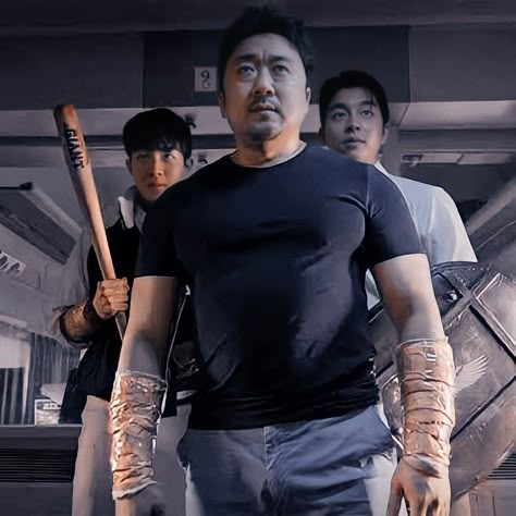 Seok Woo Train To Busan, Don Lee Actor, Gilgamesh Marvel, William Butcher, Ma Dong Seok, Don Lee, Dong Seok, Muscle Reference, Train To Busan