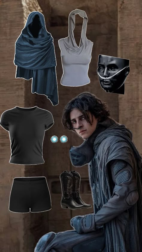 dune paul atreides halloween costume idea film costume timothee chalamet halloween Timothee Chalamet Halloween, Dune Paul Atreides, Dune Paul, Desert Clothing, Paul Atreides, Halloween Costume Idea, Everything Fall, Halloween Inspo, Timothee Chalamet