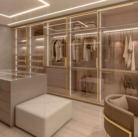 Small Closet Design, House Closet, Modern Apartment Living Room, Luxury Mansions Interior, A Walk In Closet, Closets Design, Dream Closet Design, Walk In Closet Design, Closet Design Layout