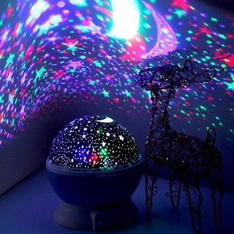 LED Night Lighting Lamp -Elecstars Light Up Your Bedroom With This Moon, Star,Sky Romantic - Best Gift for Men Women Teens Kids Children Sleeping Aid Blue Bedroom Ideas For Men, Bedroom Decor Ideas Blue, Light Blue Bedroom Ideas, Boys Blue Bedroom, Blue Bedroom Ideas For Couples, Bedroom Decor For Boys, Blue Bedroom Decor Ideas, Bedroom Ideas Blue, Note Tablet